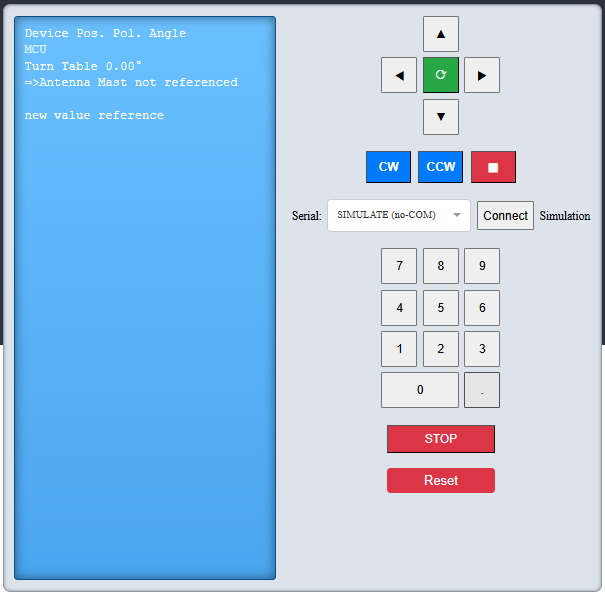 Controls and Keypad Screenshot